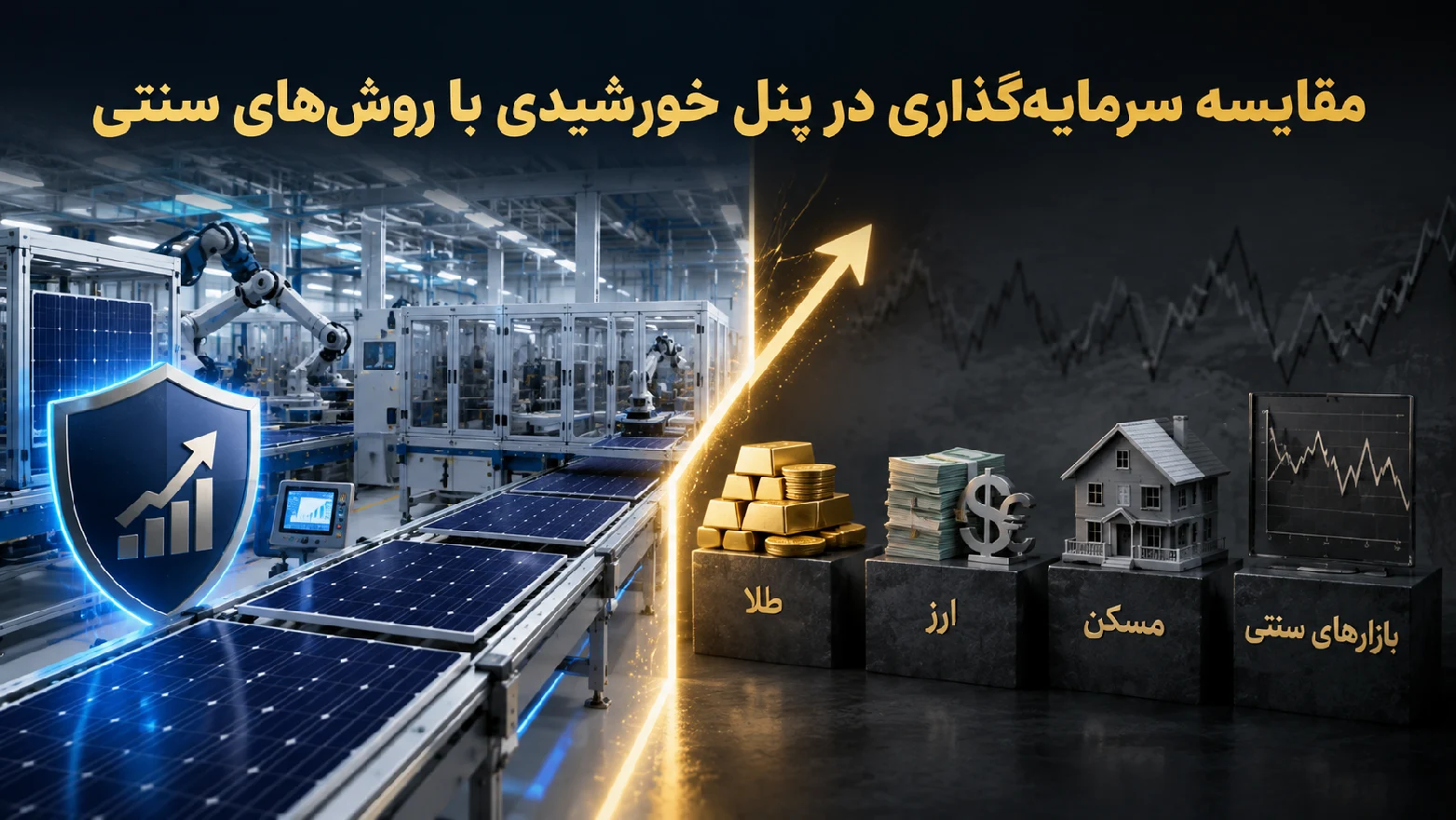 سرمایه گذاری در پنل خورشیدی
