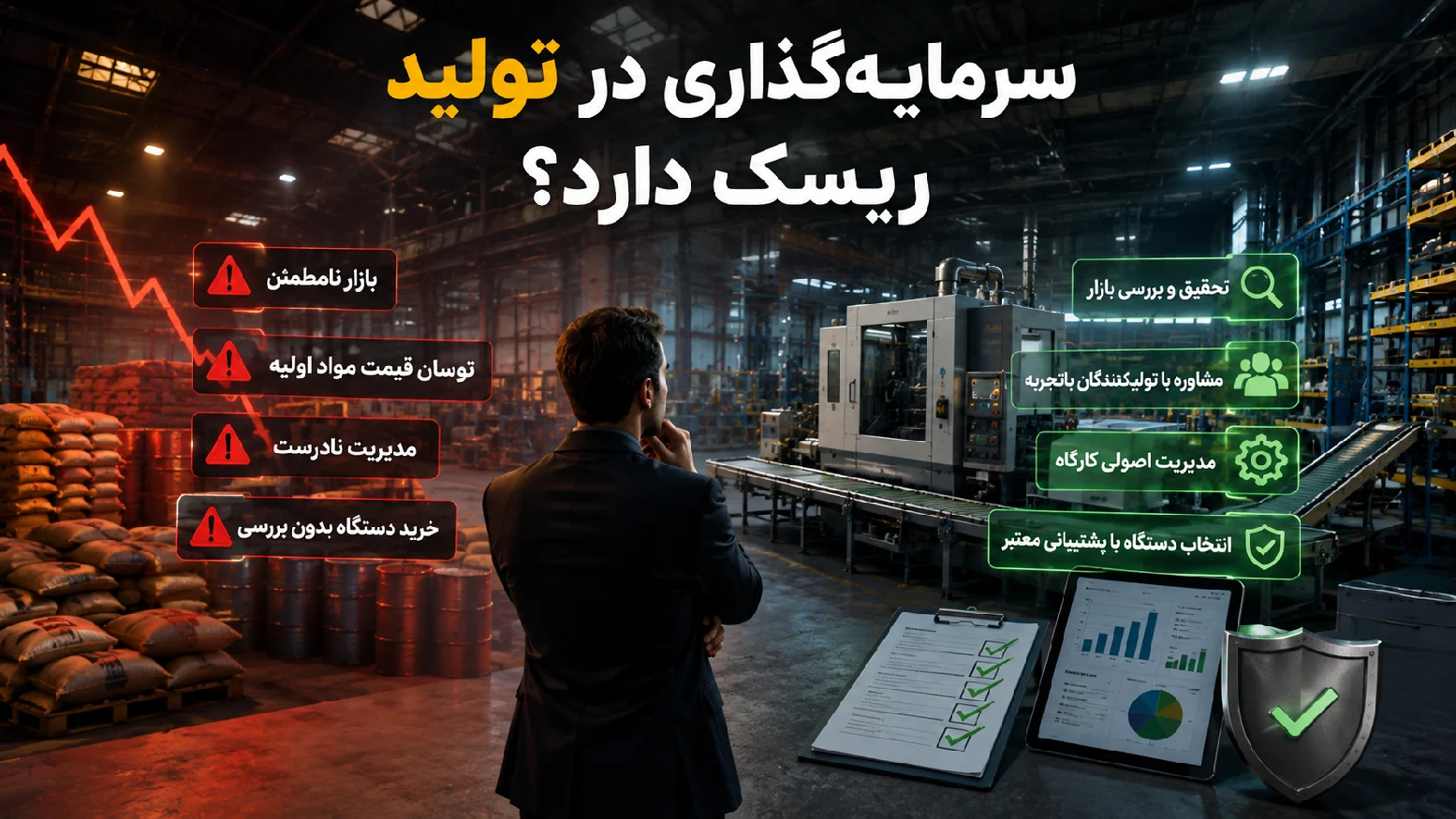 سرمایه‌گذاری امن در تورم